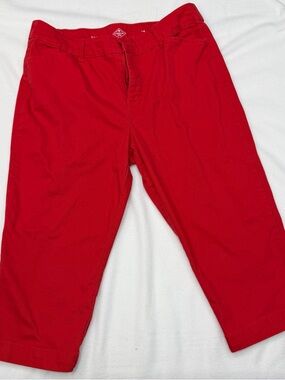 St. John's Bay Red Casual Pants